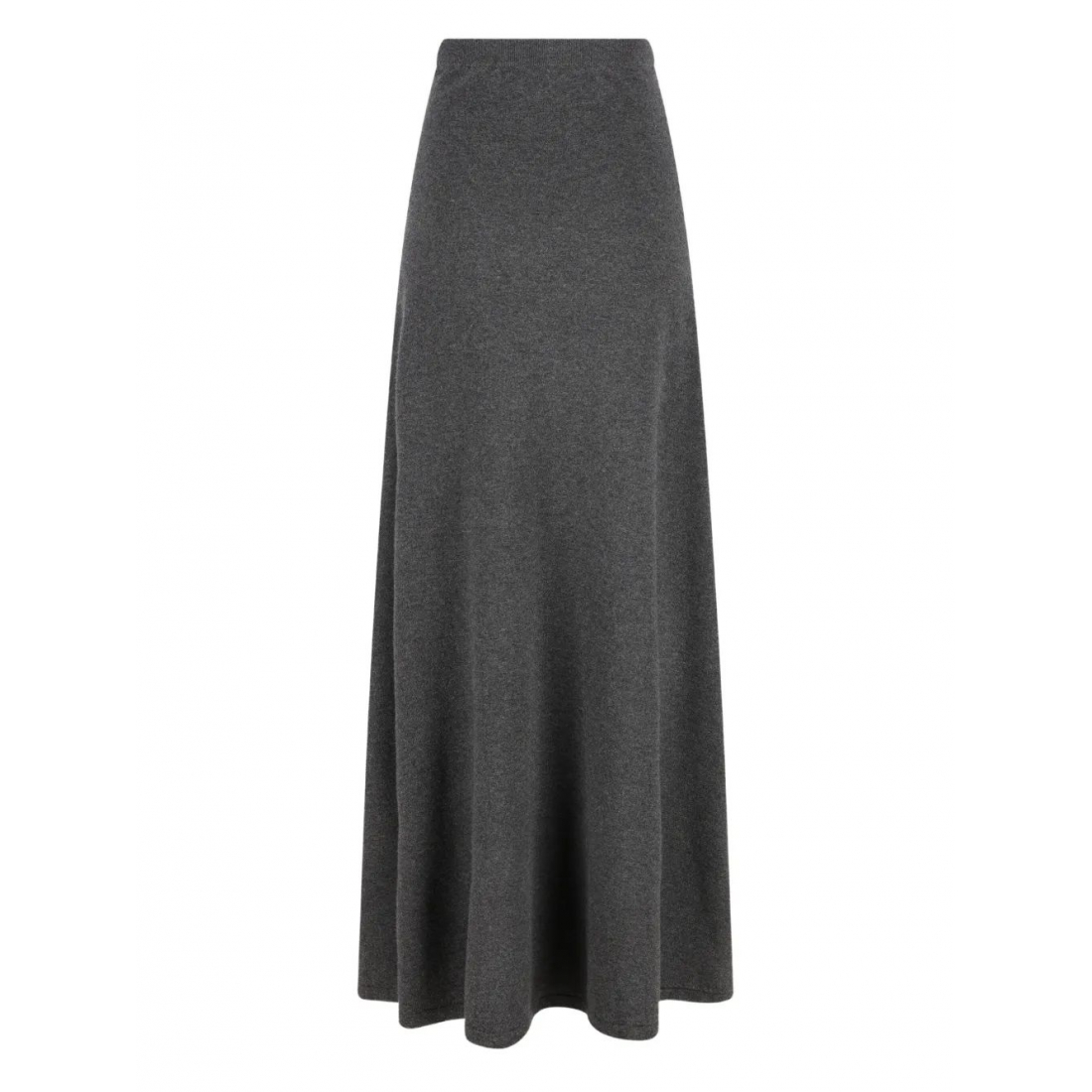 'Pleated A-Line' Midi Rock für Damen