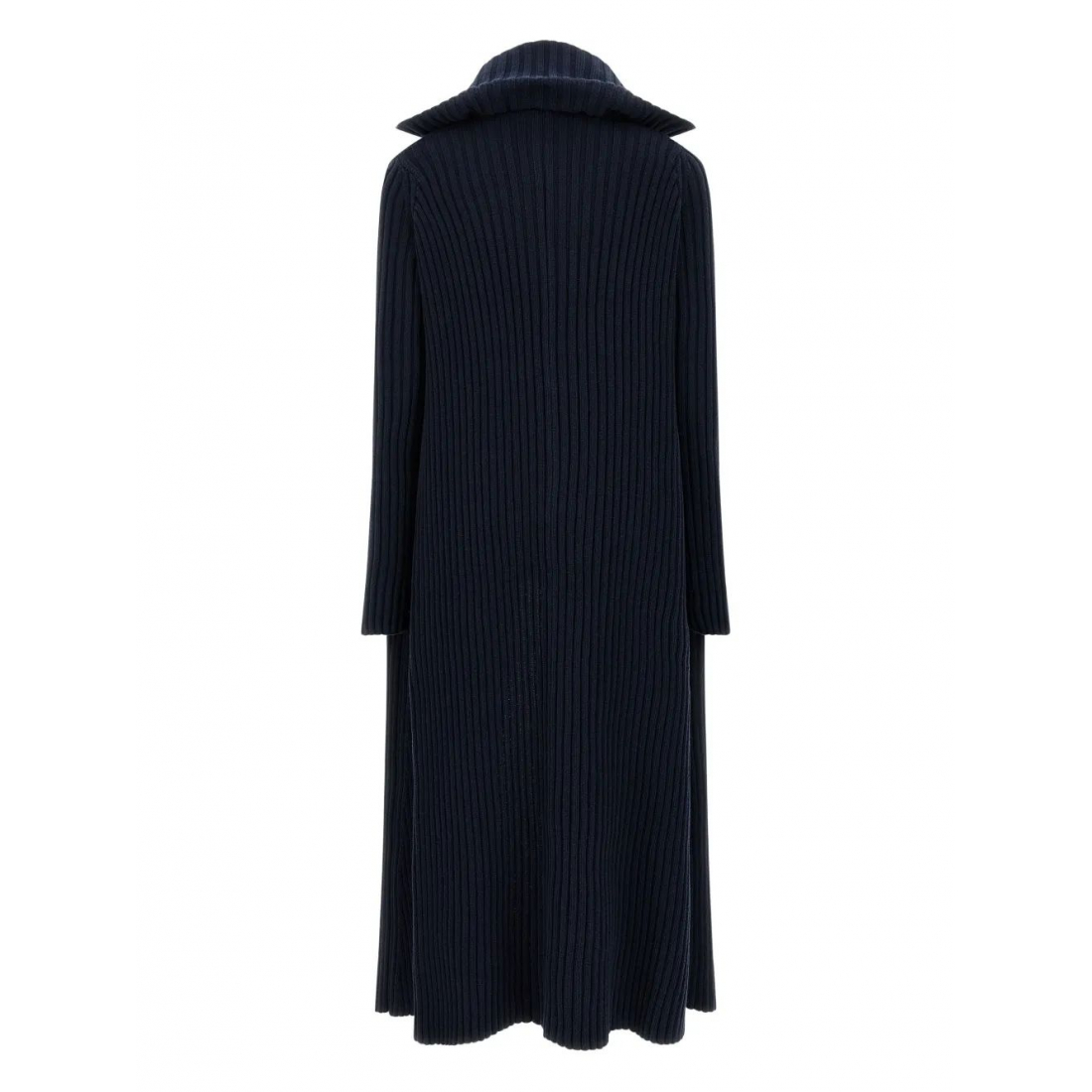 'Ribbed Shawl-Collar' Strickjacke für Damen