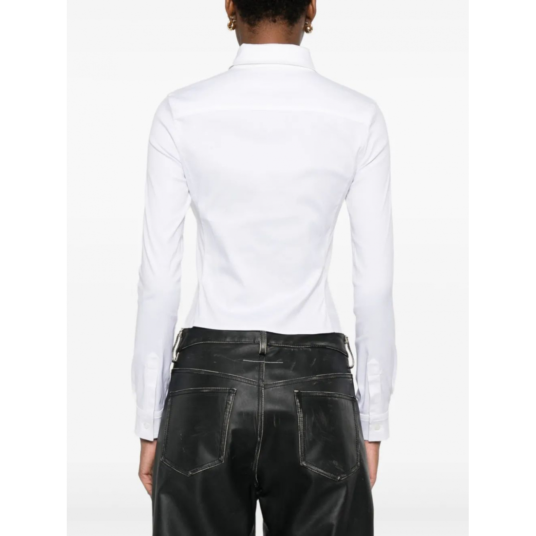 'Ruched' Hemd für Damen