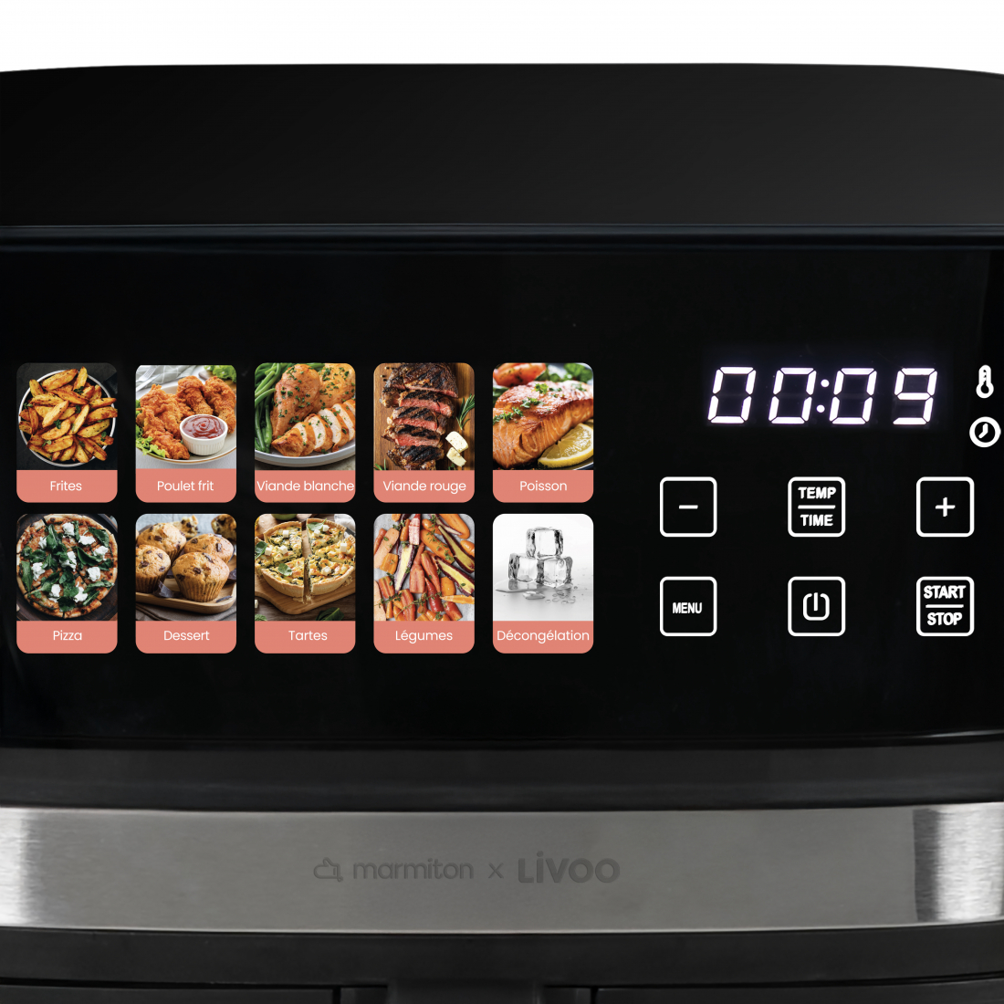 x Marmiton 8 L Oil-Free Fryer