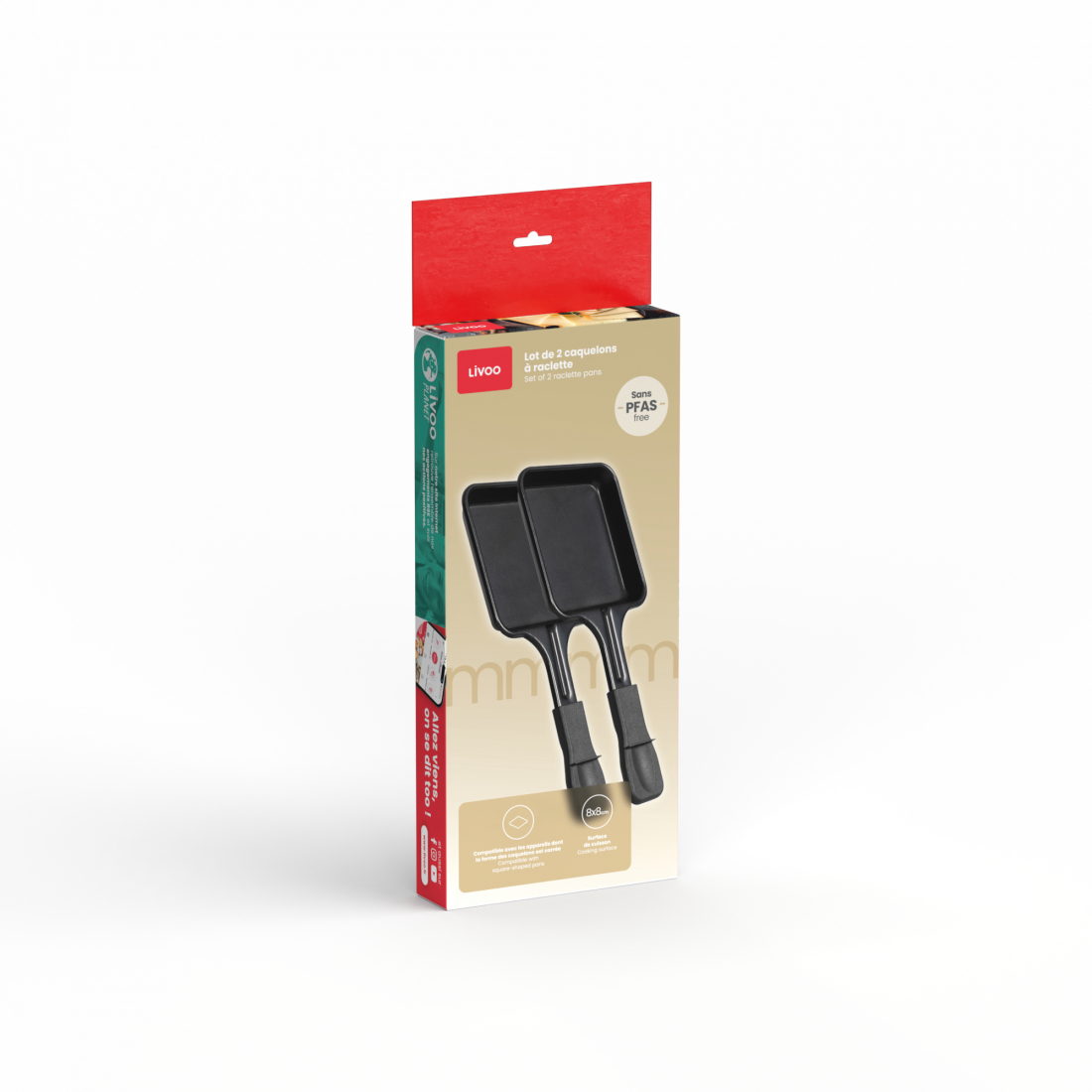 Set Of 2 Raclette Pots