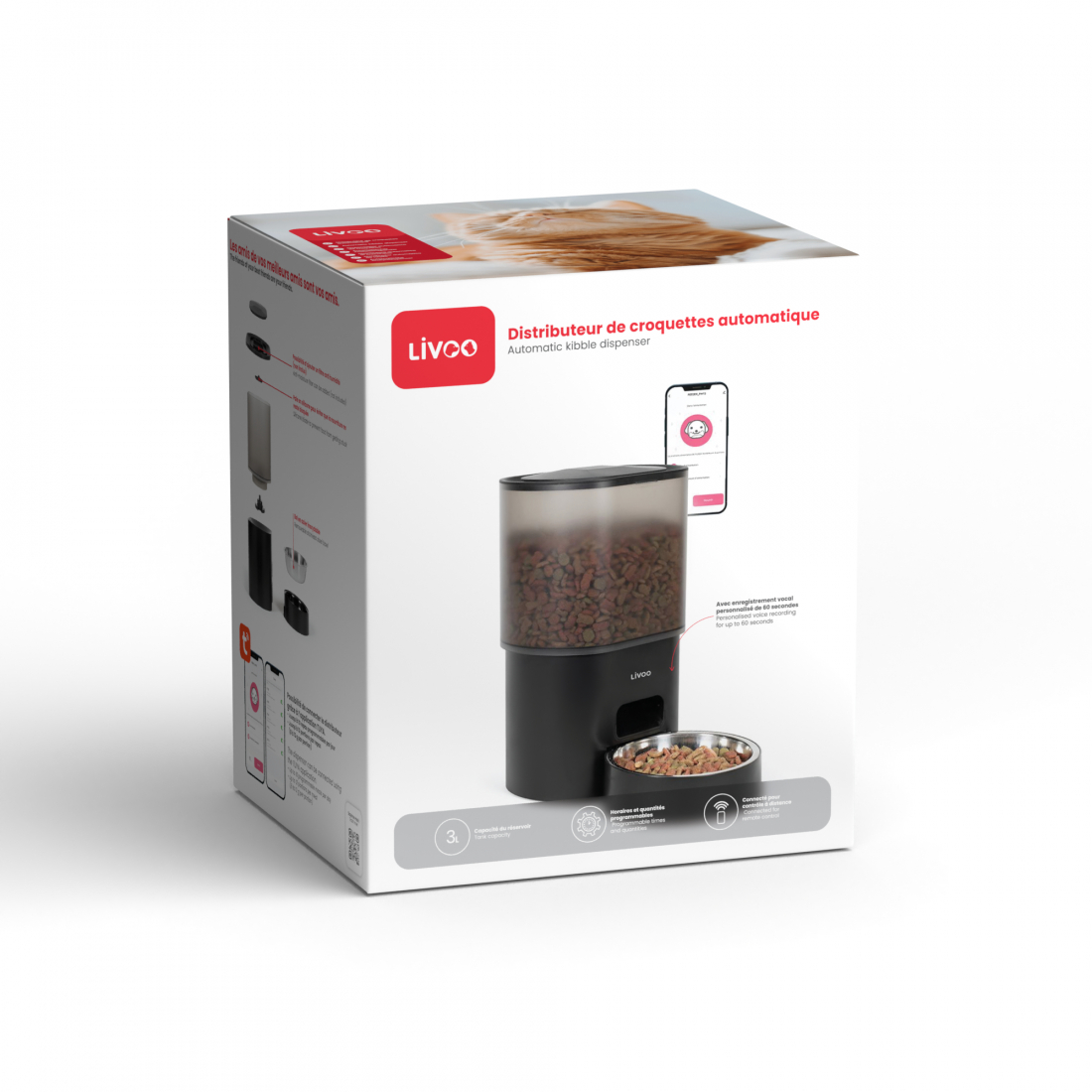 Distributeur de croquettes automatique