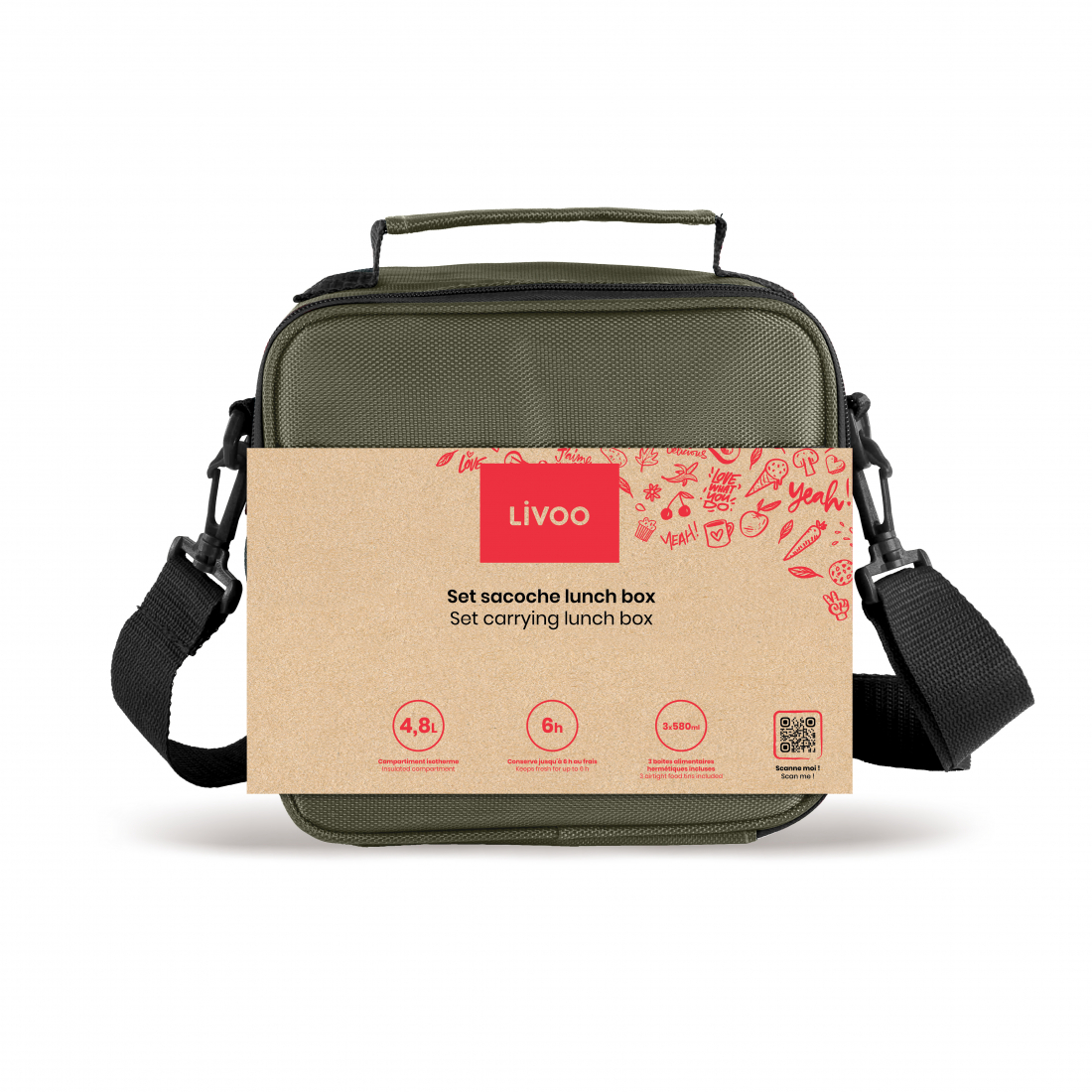 Lunch Box Bag Set