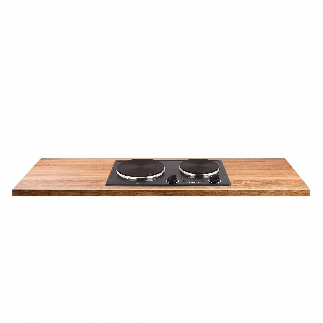 Plaque de cuisson électrique double encastrable