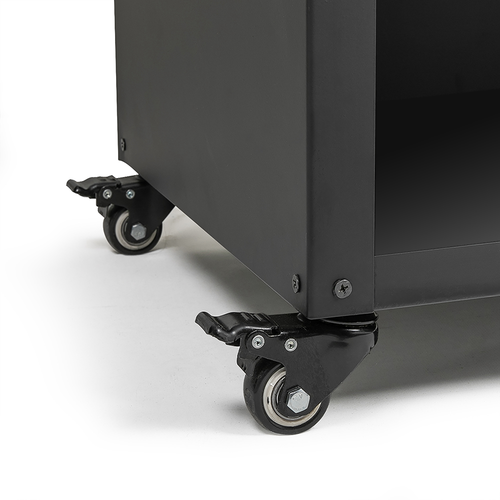 Brasero barbecue sur desserte