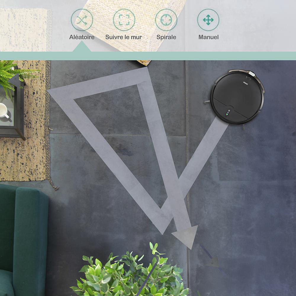 Wash'Up Connected Robot Vacuum Cleaner