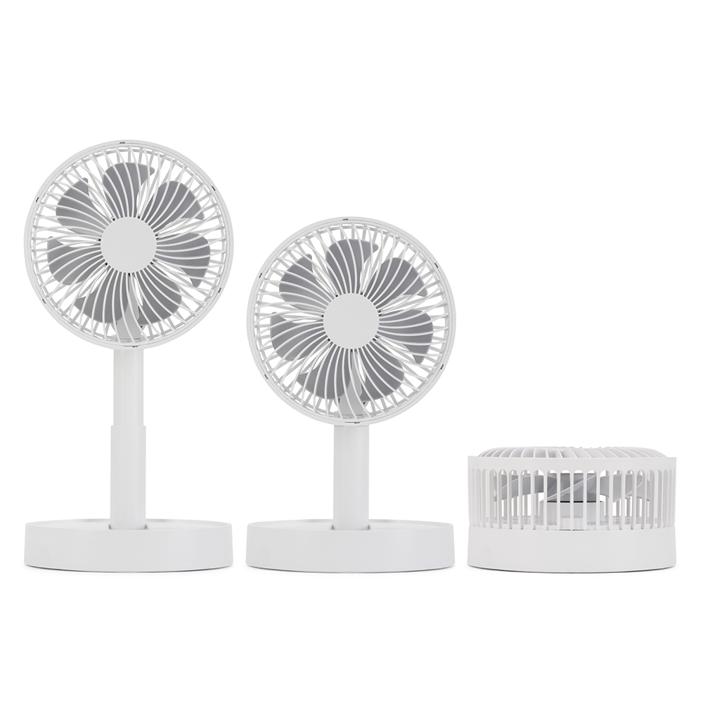 Ventilateur de bureau pliable et rechargeable