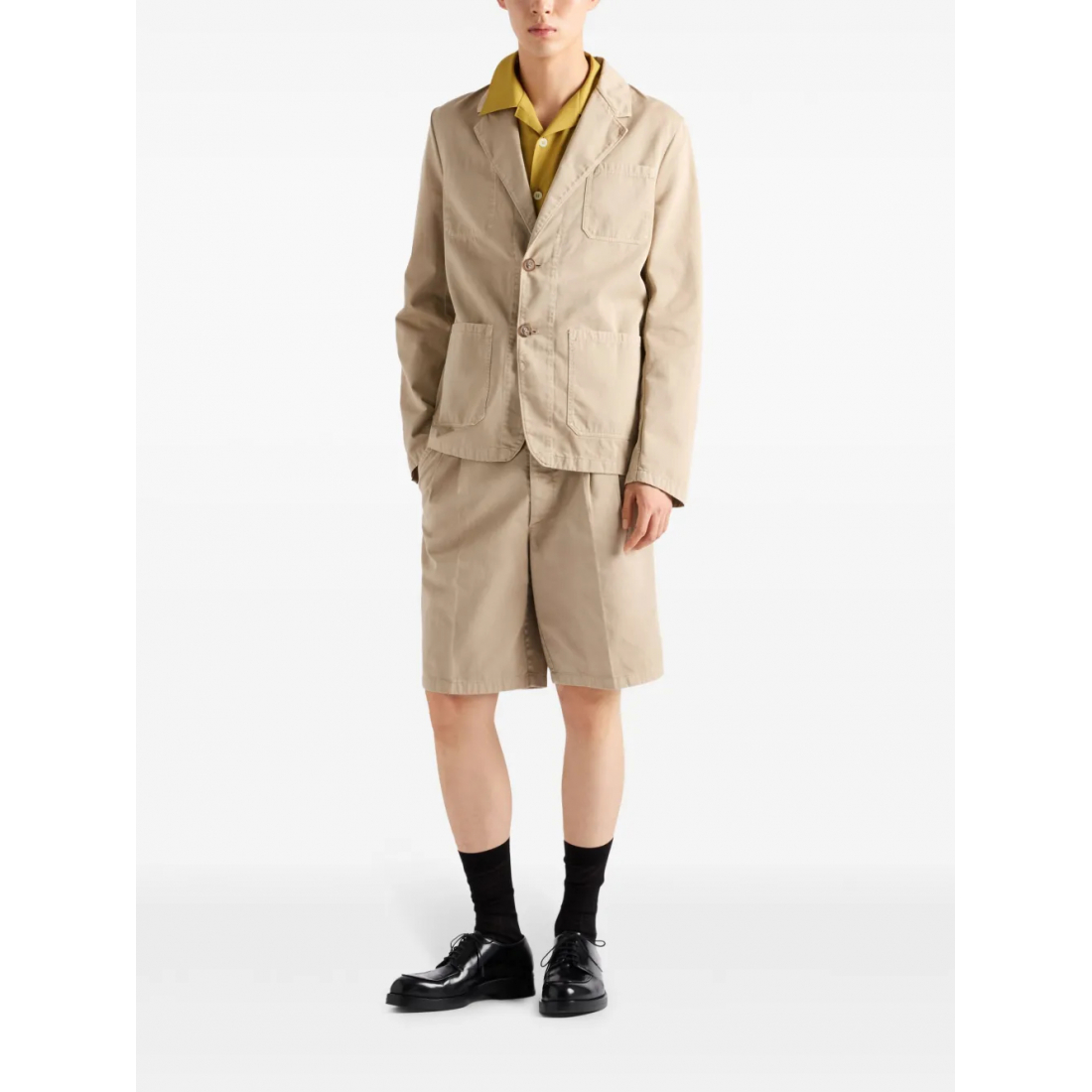 Chemise à manches courtes 'Logo-Patch Bowling' pour Hommes