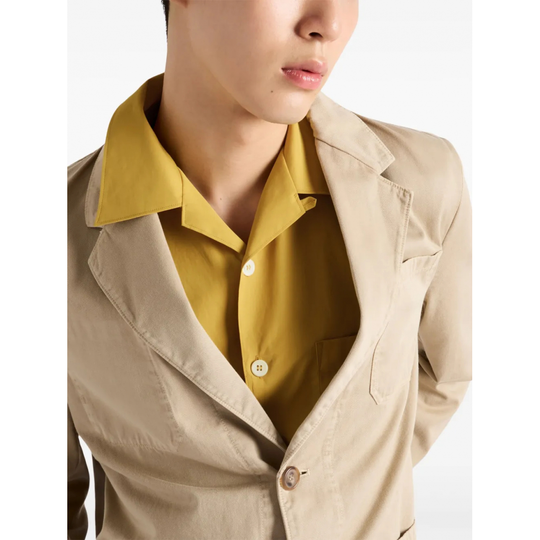 Chemise à manches courtes 'Logo-Patch Bowling' pour Hommes