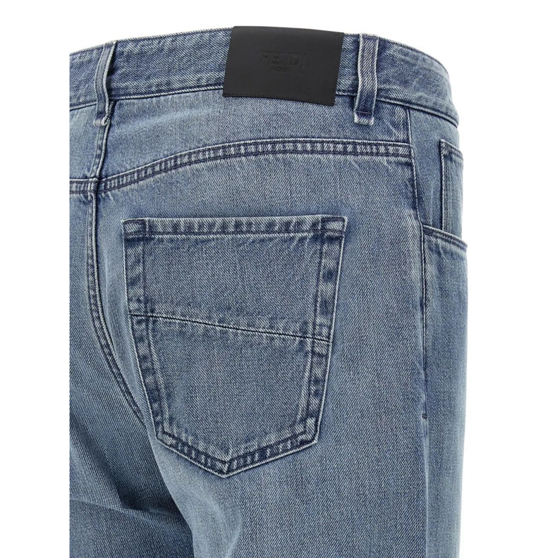 Men's 'Faded-Effect Five-Pocket' Jeans