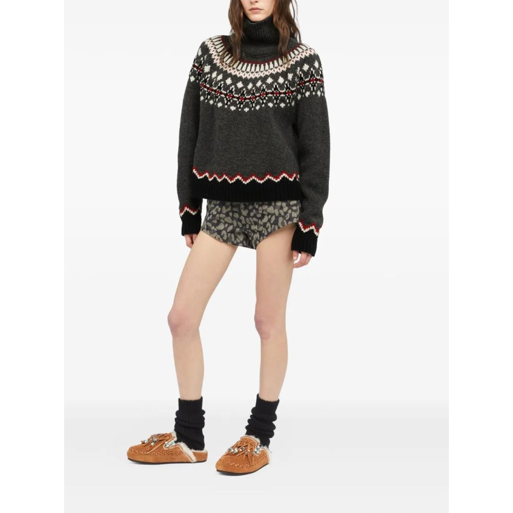 Women's 'Sweet Winter Fair Isle' Turtleneck Sweater