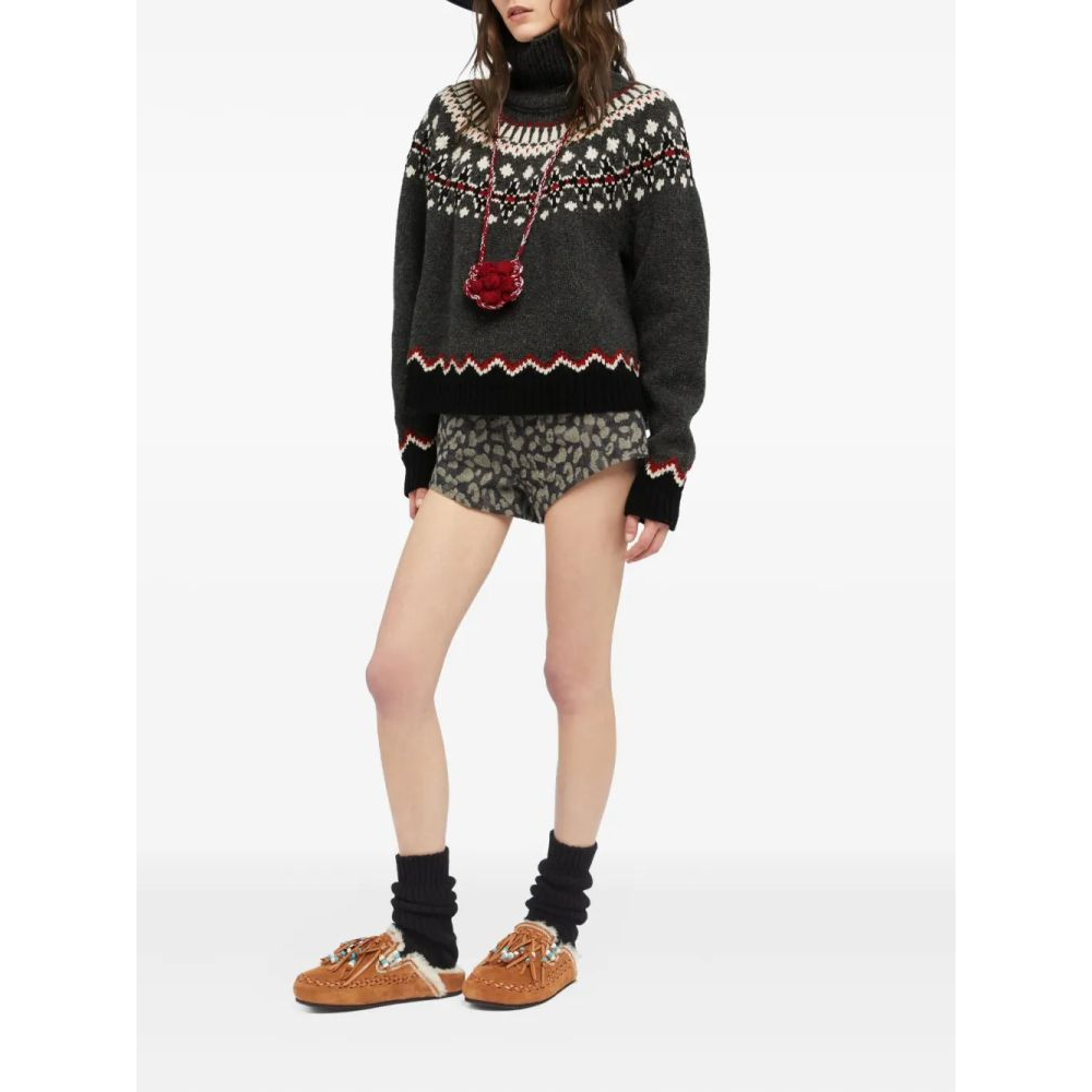 Women's 'Sweet Winter Fair Isle' Turtleneck Sweater