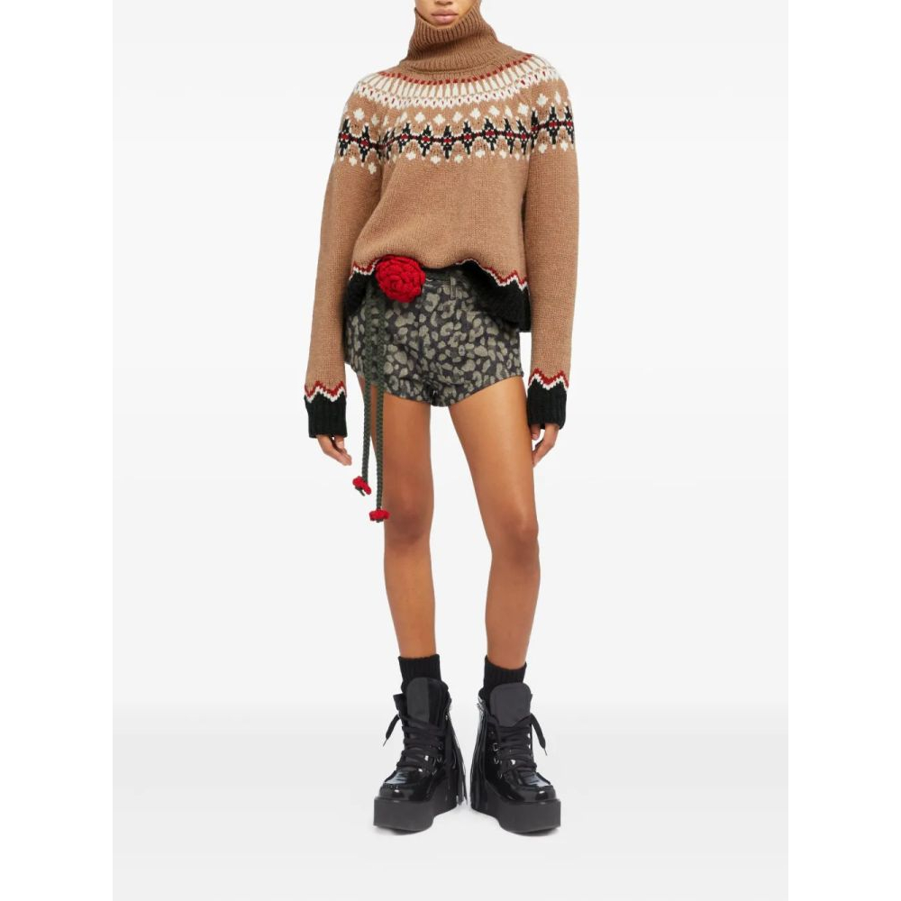 Women's 'Sweet Winter Fairisle' Turtleneck Sweater