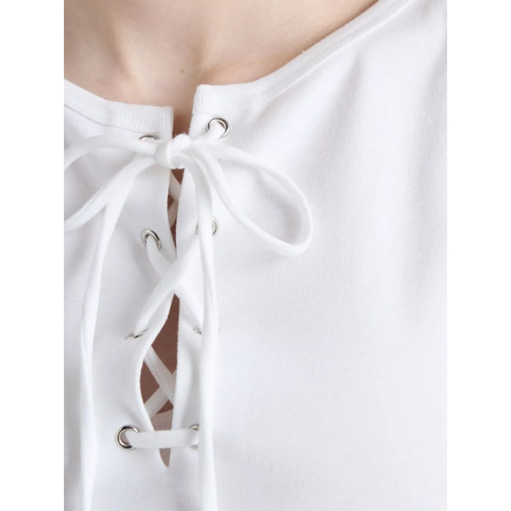 'Lace-Up' Trägershirt für Damen