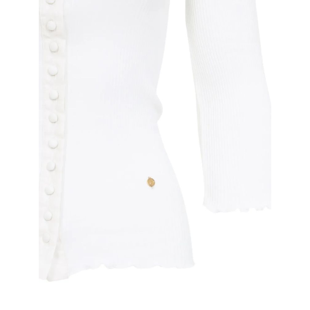 Cardigan 'Button-Front Ribbed' pour Femmes