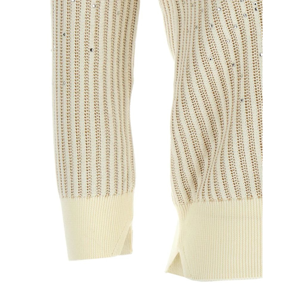 Pull 'Rhinestone-Embellished' pour Femmes