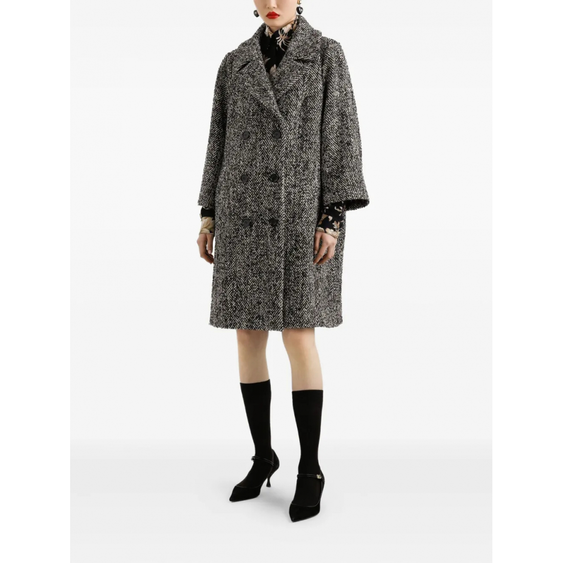 'Floral Print' Hemd für Damen