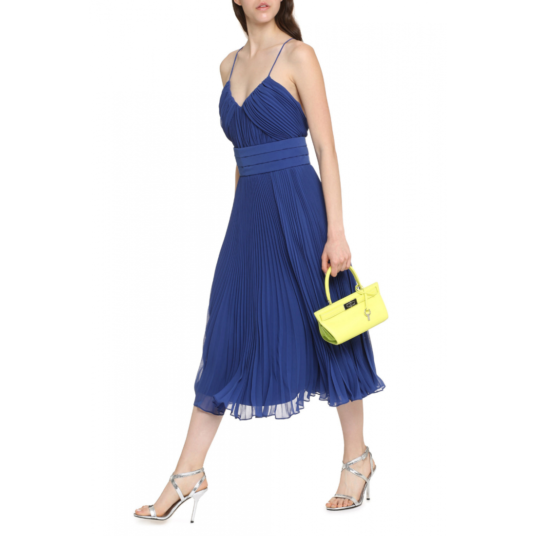 'Plexiglas' Midi Kleid für Damen