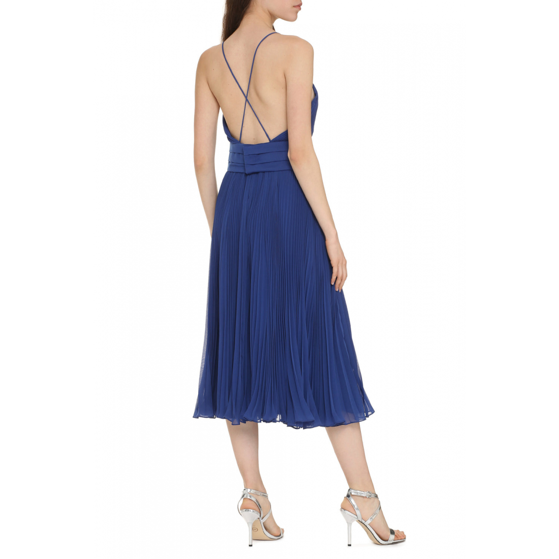 'Plexiglas' Midi Kleid für Damen