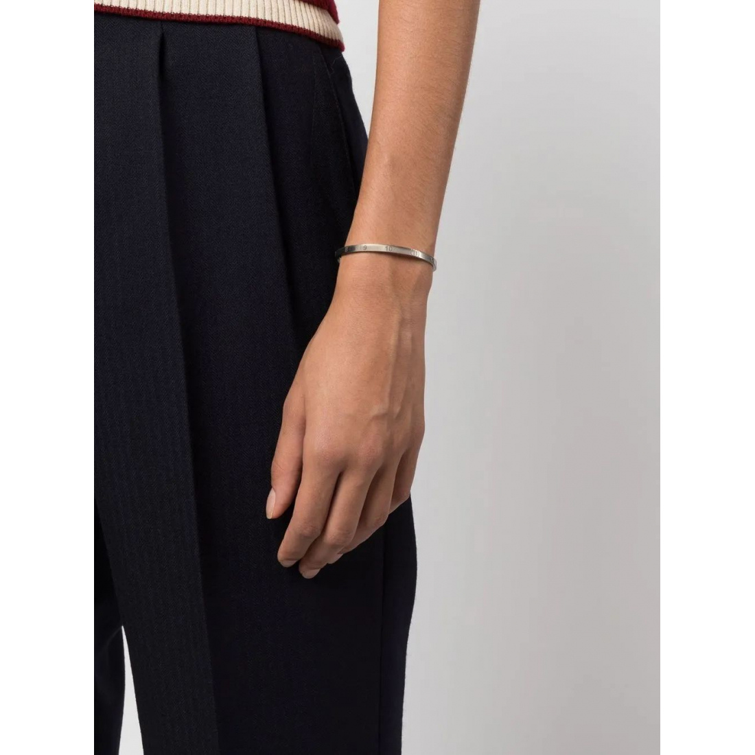 Bracelet 'Numerical Engraved Cuff' pour Femmes