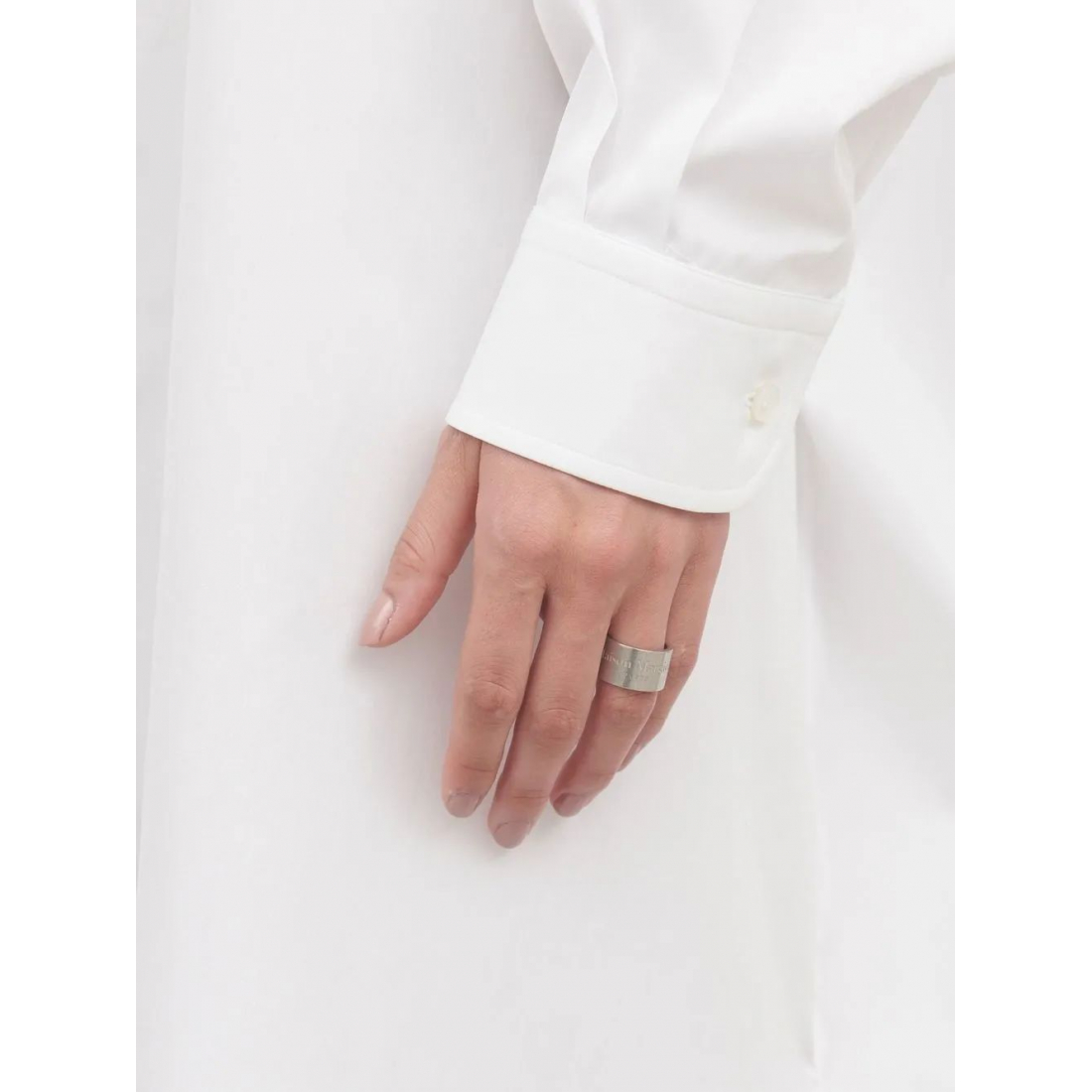 Bague 'Logo-Engraved' pour Hommes