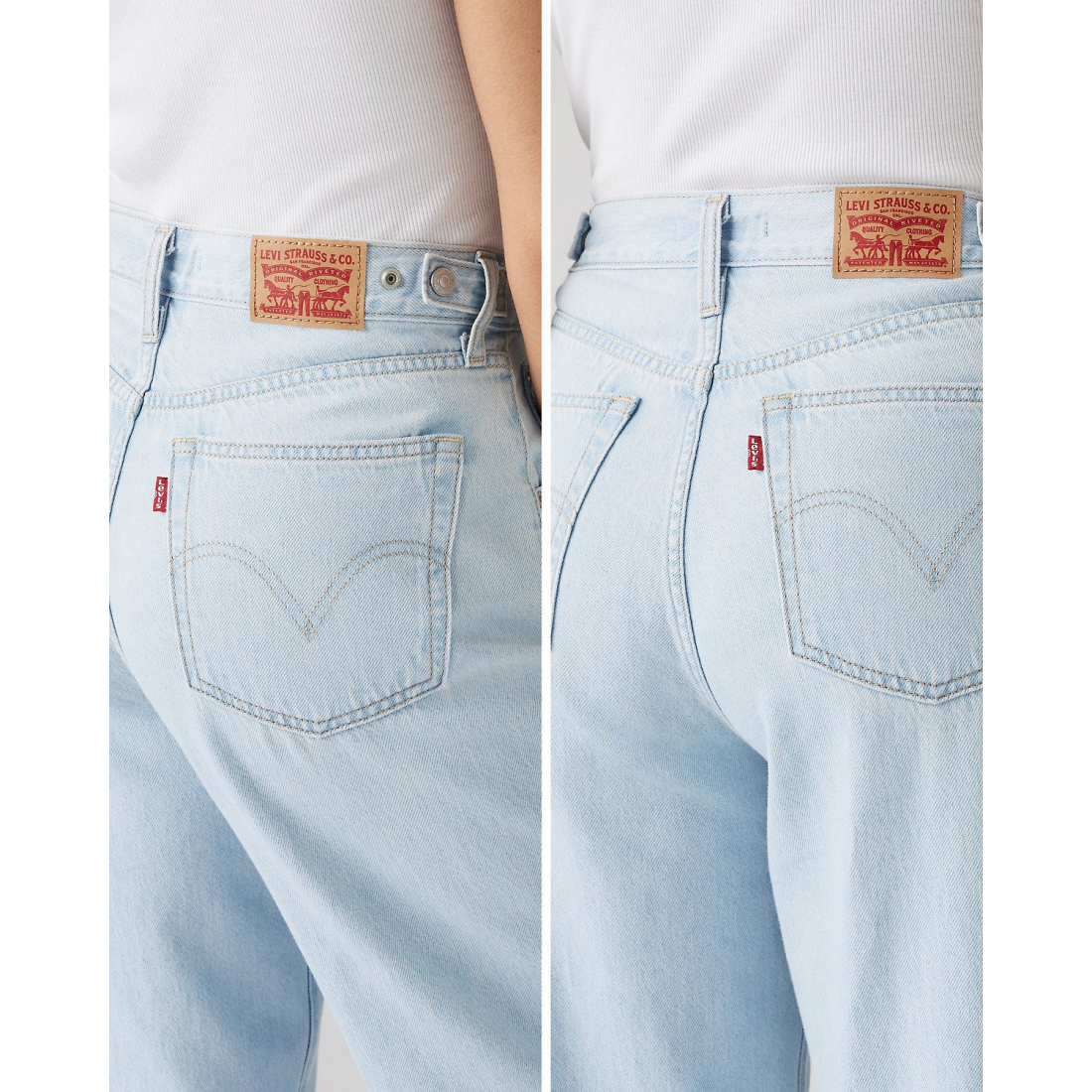 Jeans 'Cinch Baggy' pour Femmes