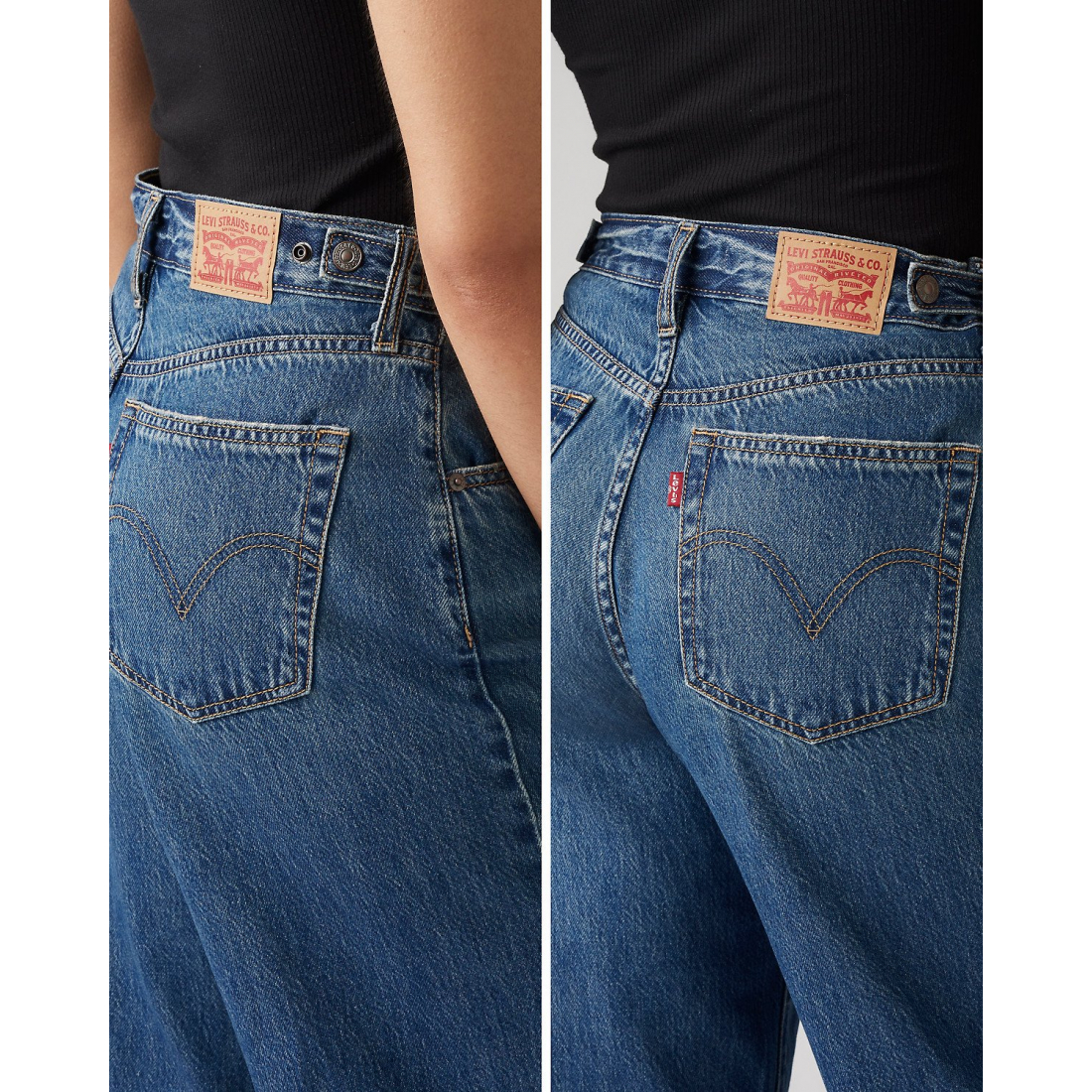 Jeans 'Cinch Baggy' pour Femmes