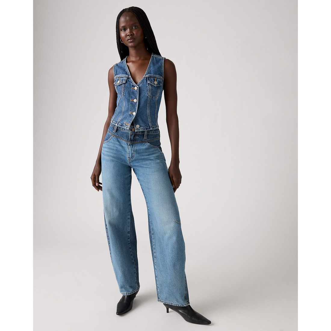 Women's 'Barrel Saddle Back' Jeans