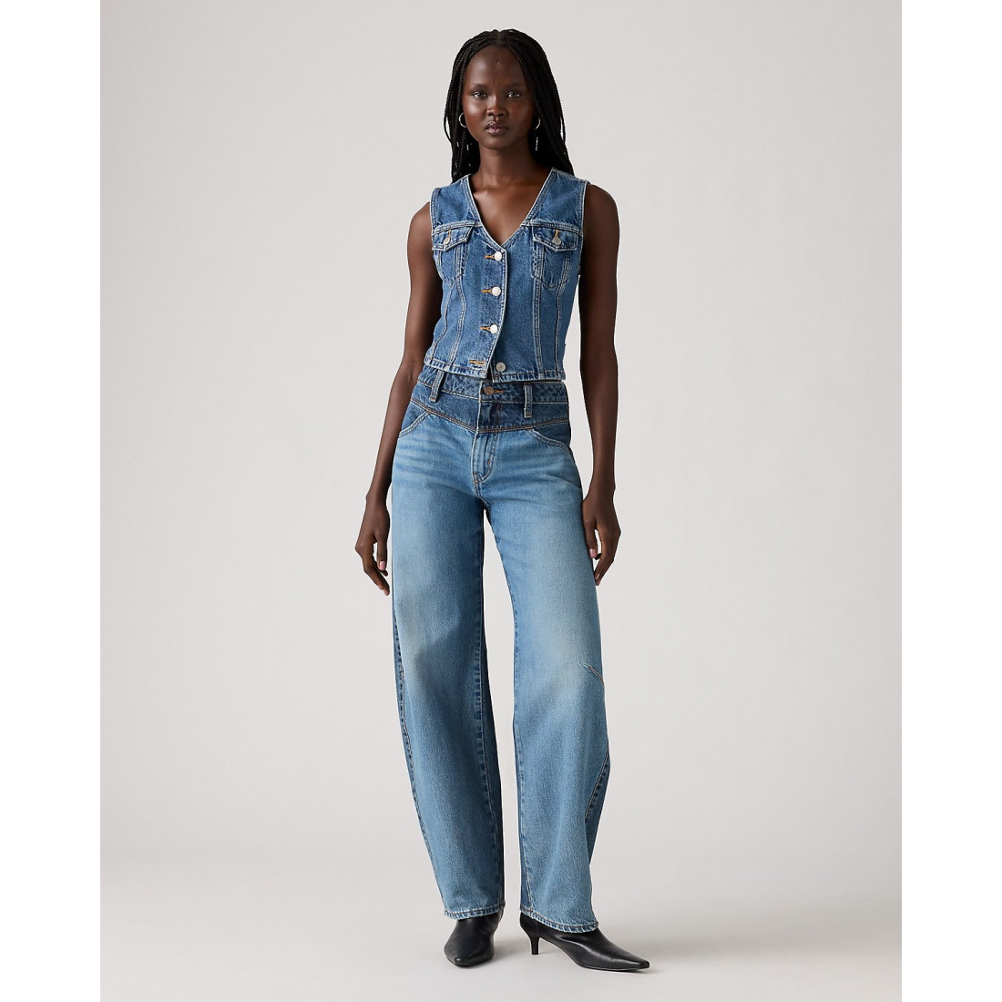 Women's 'Barrel Saddle Back' Jeans