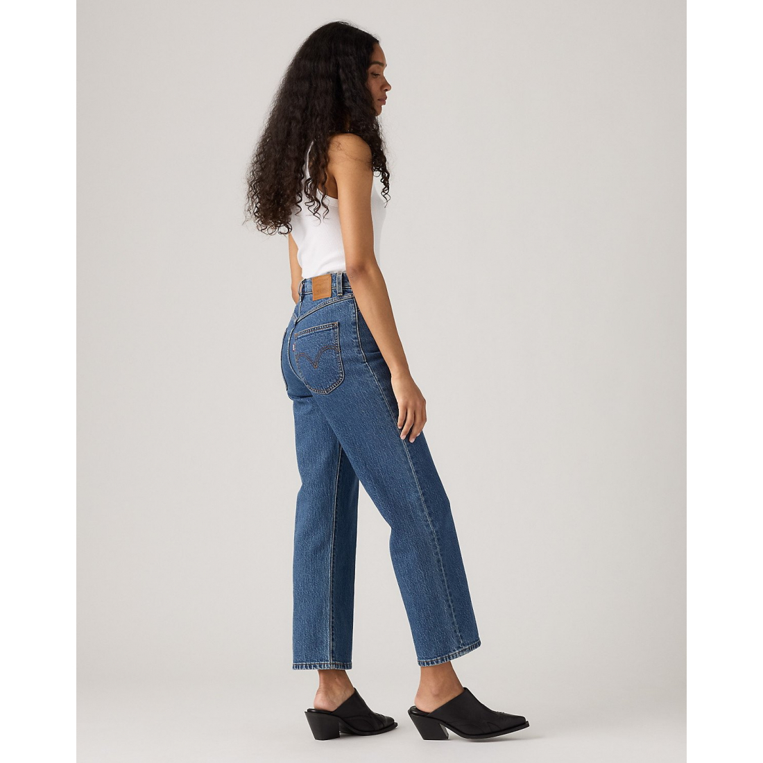 Jeans 'Ribcage Western Yoke' pour Femmes