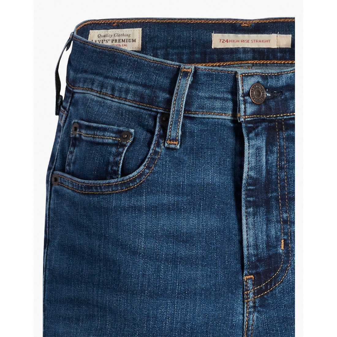 Jeans '724 High Rise Straight' pour Femmes
