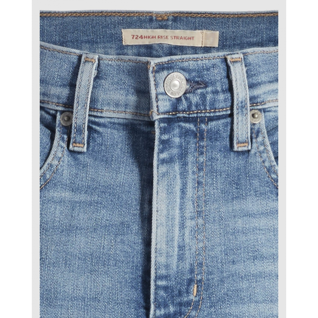 Jeans '724 High Rise Straight' pour Femmes