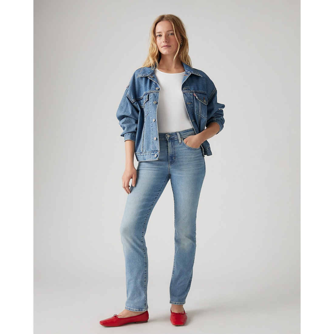 Jeans '724 High Rise Straight' pour Femmes