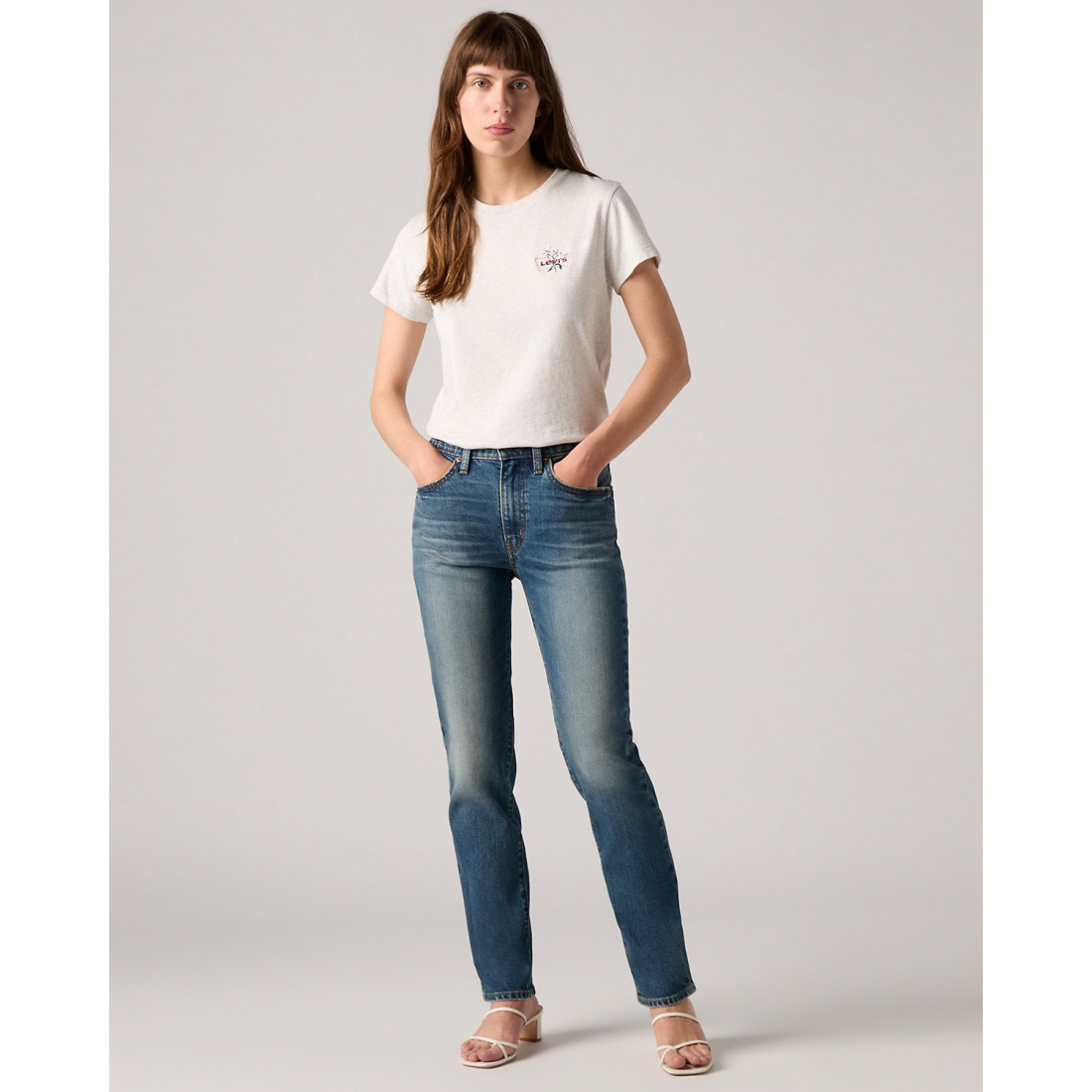 Jeans '724 High Rise Straight' pour Femmes