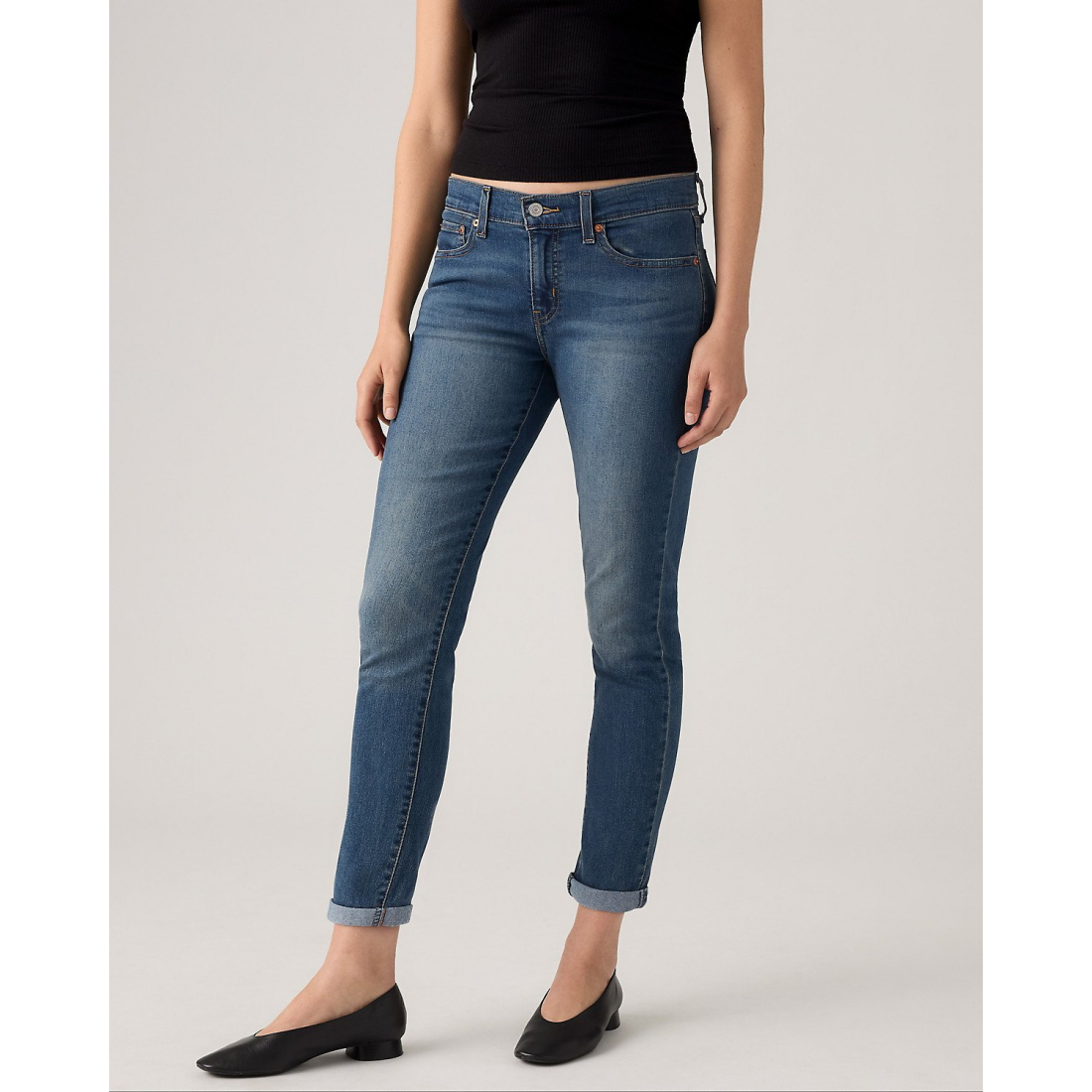 Jeans 'Boyfriend Mid Rise' pour Femmes