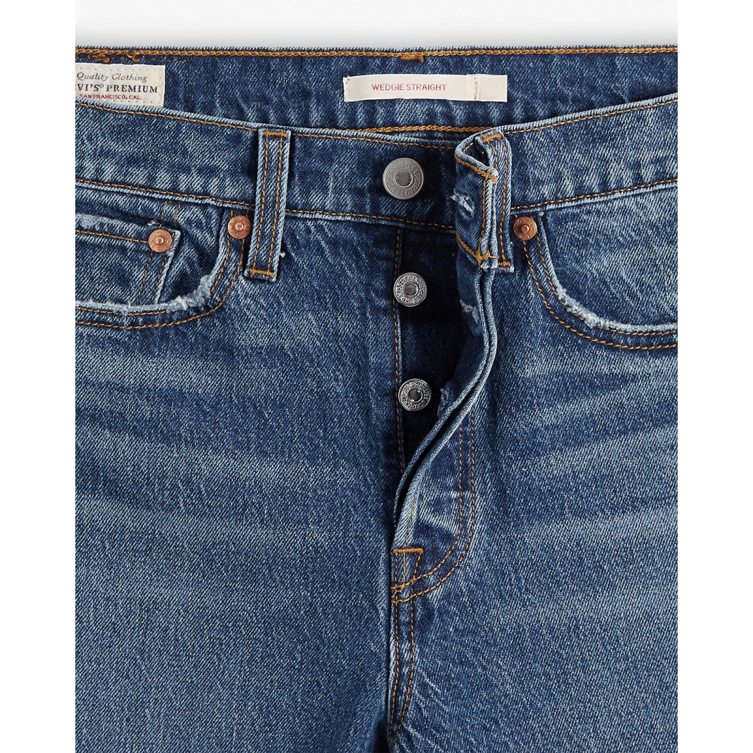 'Wedgie Straight Fit' Jeans für Damen