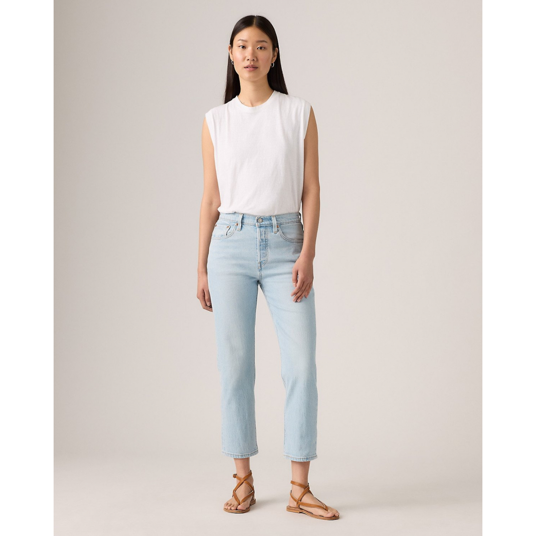 Jeans '501® Original Cropped' pour Femmes
