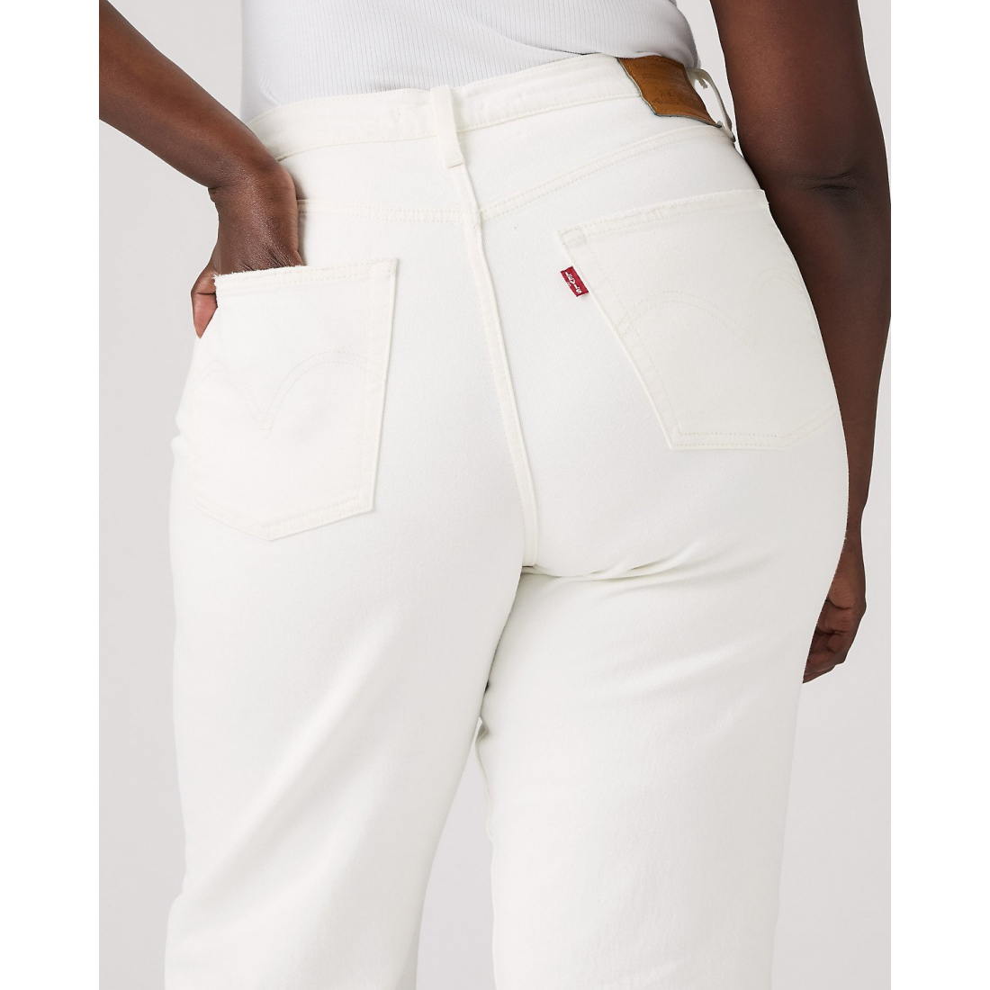 Jeans 'Ribcage Straight Ankle' pour Femmes