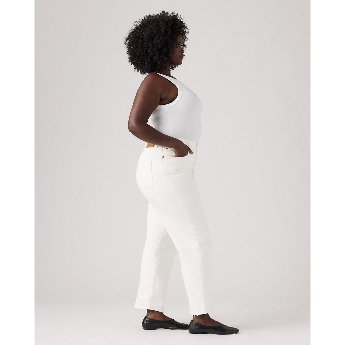 Jeans 'Ribcage Straight Ankle' pour Femmes