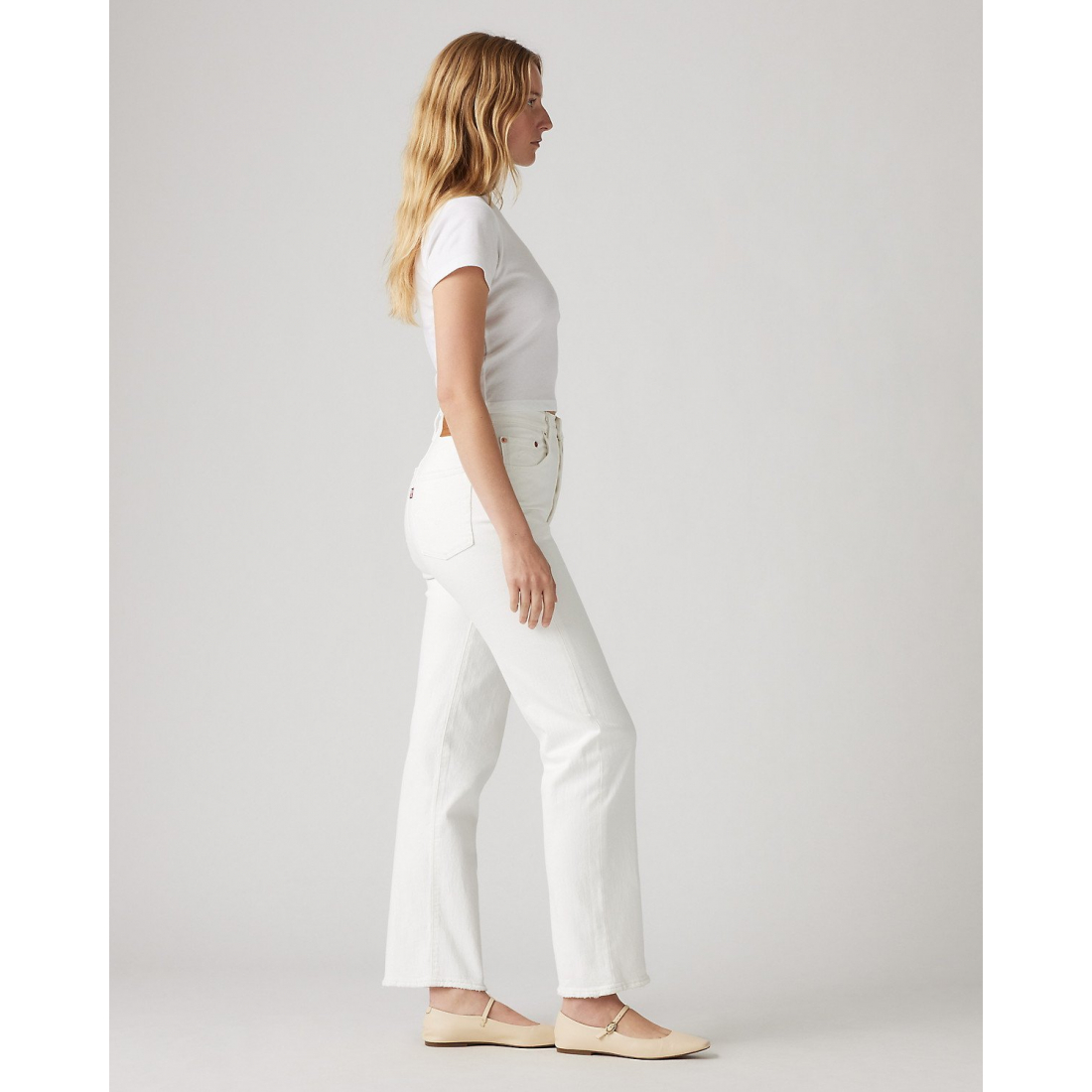 Jeans 'Ribcage Straight Ankle' pour Femmes