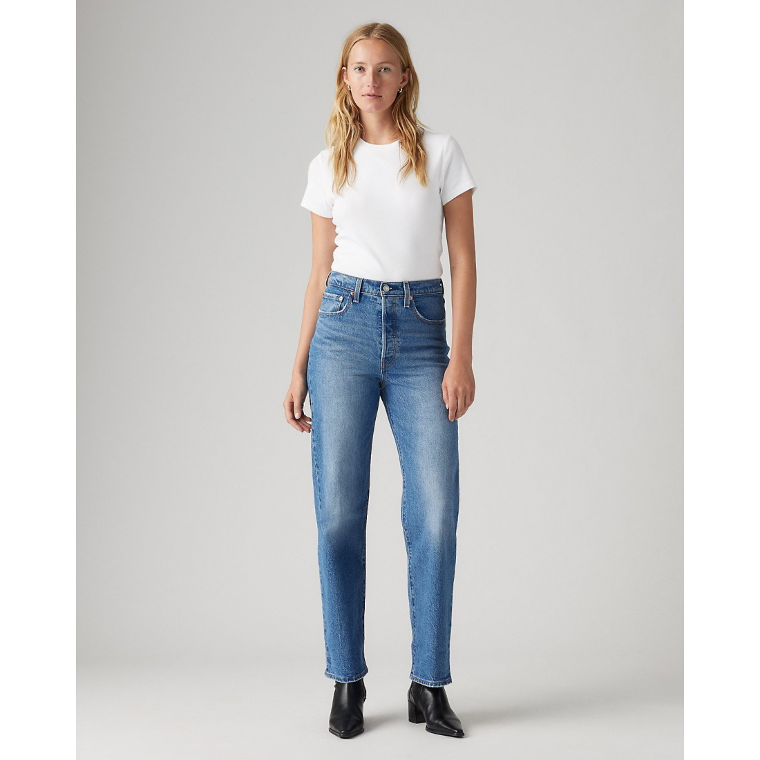 Women's 'Ribcage Straight Ankle' Jeans