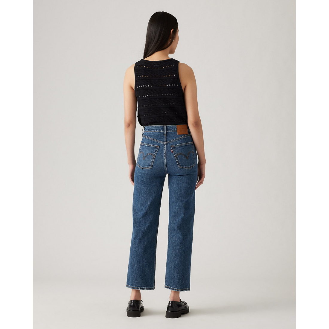 Jeans 'Ribcage Straight Ankle' pour Femmes