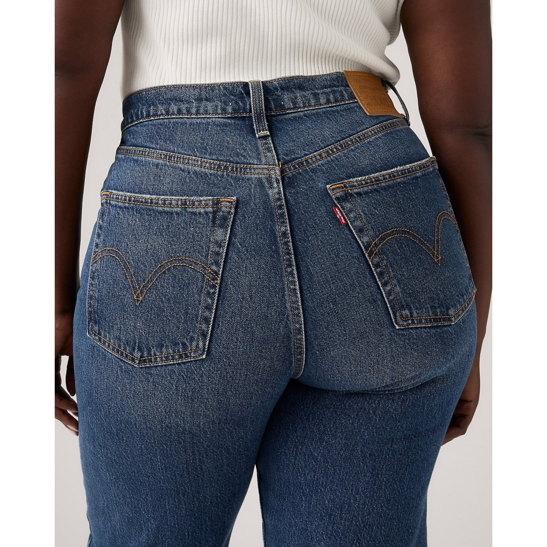 Jeans 'Ribcage Straight Ankle' pour Femmes