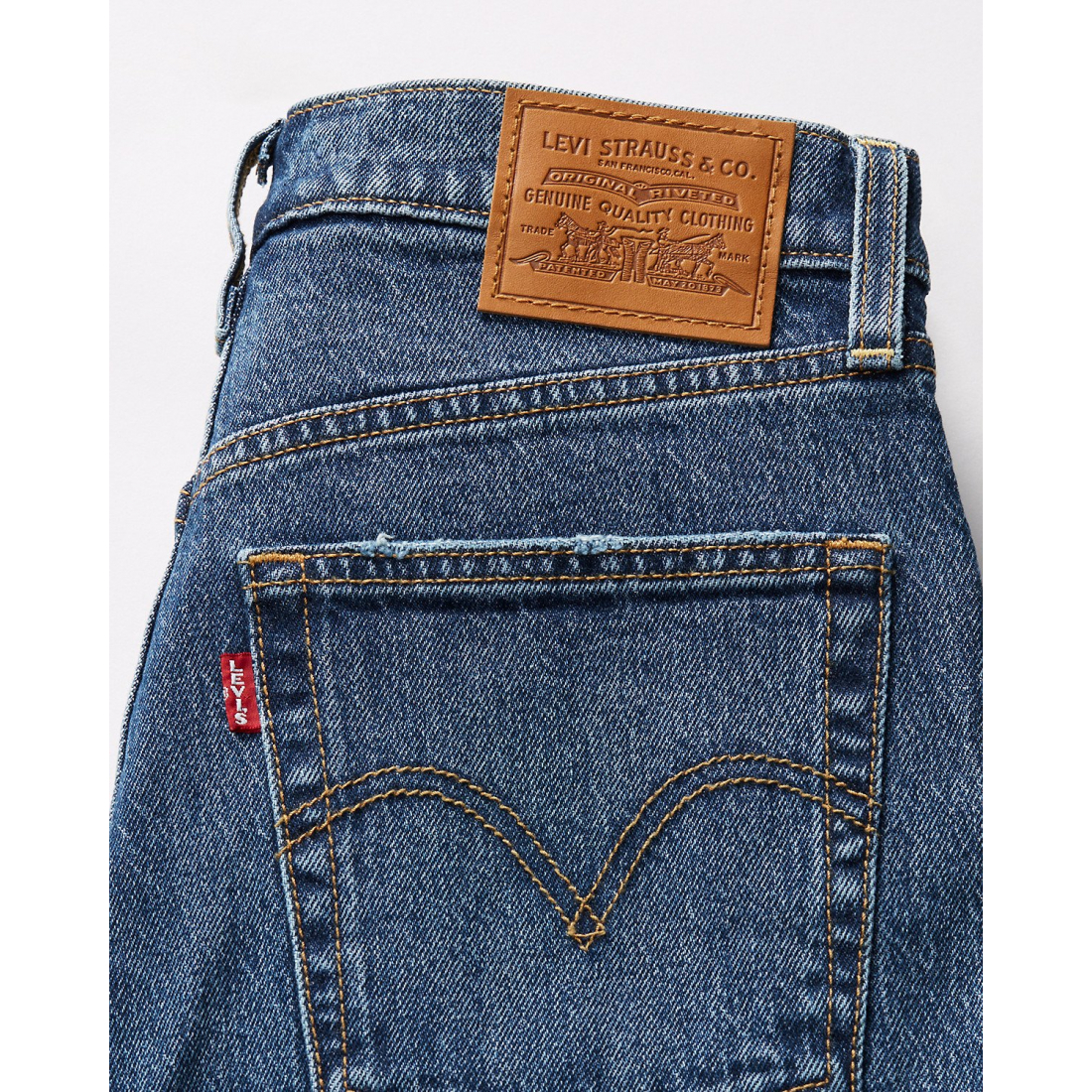 Jeans 'Ribcage Straight Ankle' pour Femmes