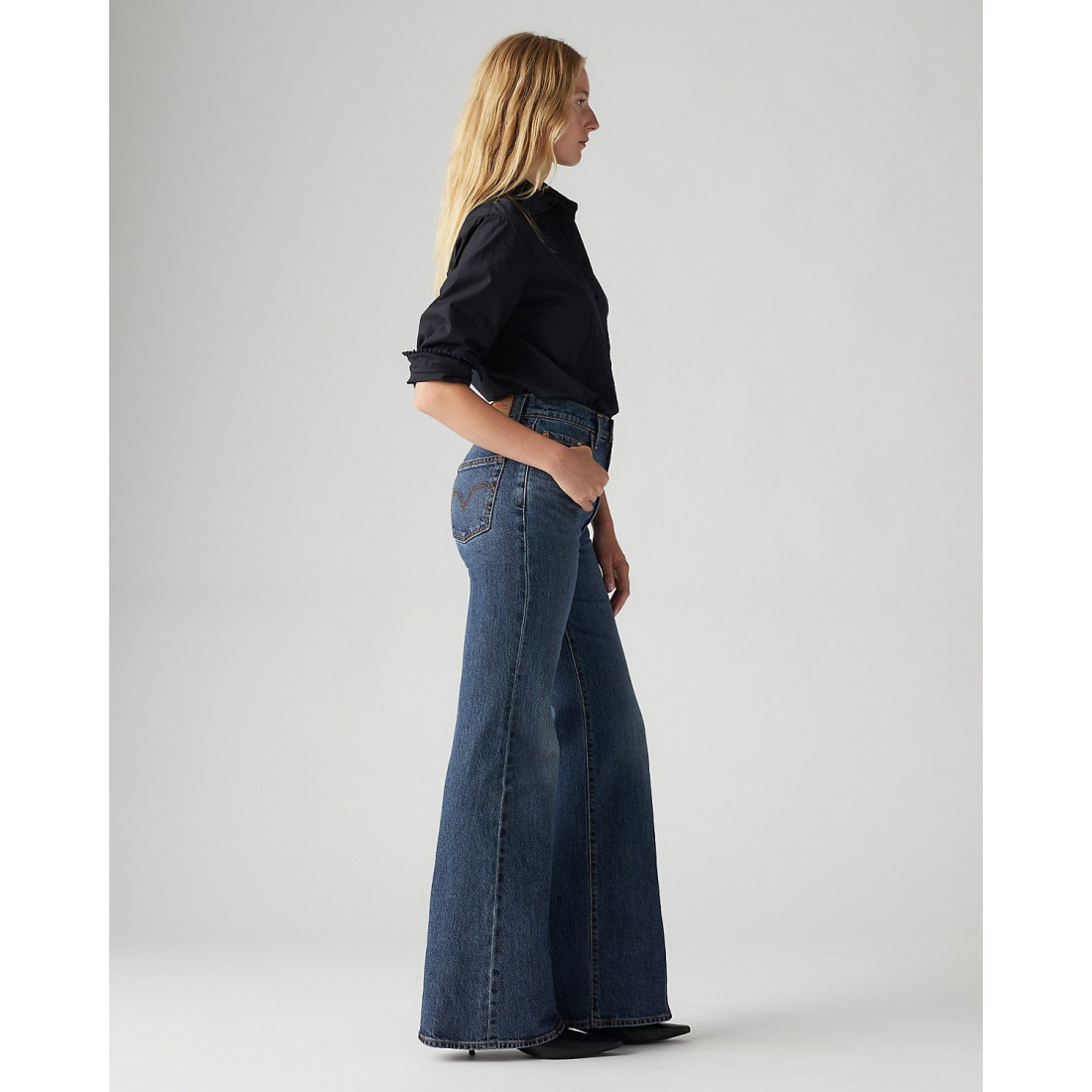 Jeans 'Ribcage Bell' pour Femmes