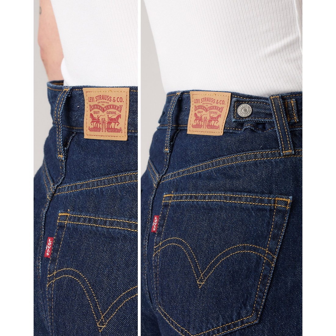 Jeans 'Cinch Baggy' pour Femmes