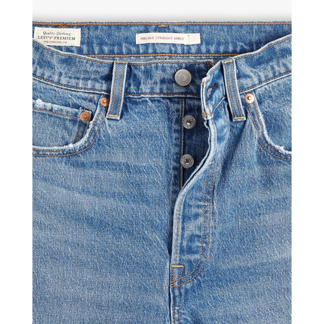 Women's 'Ribcage Straight Ankle' Jeans