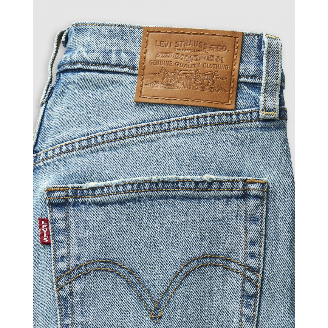 Jeans 'Ribcage Straight Ankle' pour Femmes