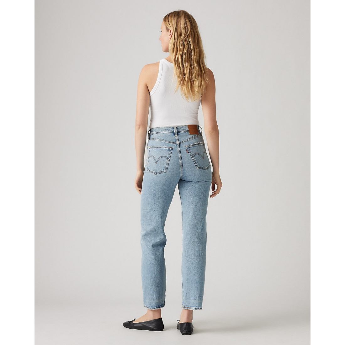 Jeans 'Ribcage Straight Ankle' pour Femmes