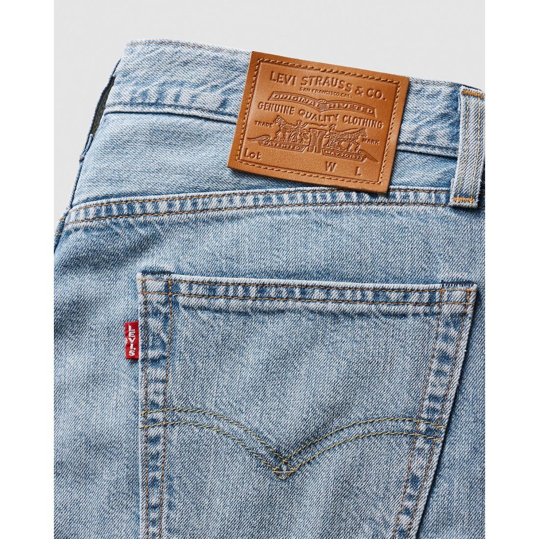 Men's '555™ Relaxed Straight Linen+ Denim' Jeans